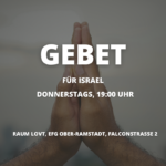 Gebet für Israel